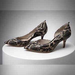 Boden Snakeskin Patterned Heels, never worn, size 39